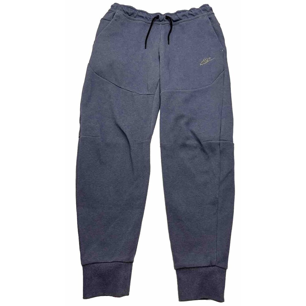 Men's Nike Sportswear Tech Fleece Tapered Jogger Pants Sz Medium DQ4316-491 Blue